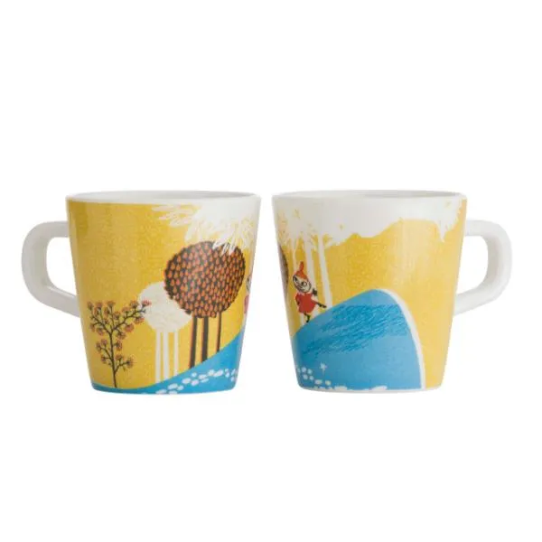 Moomin Melamine Mug – Summer Skies/Yellow