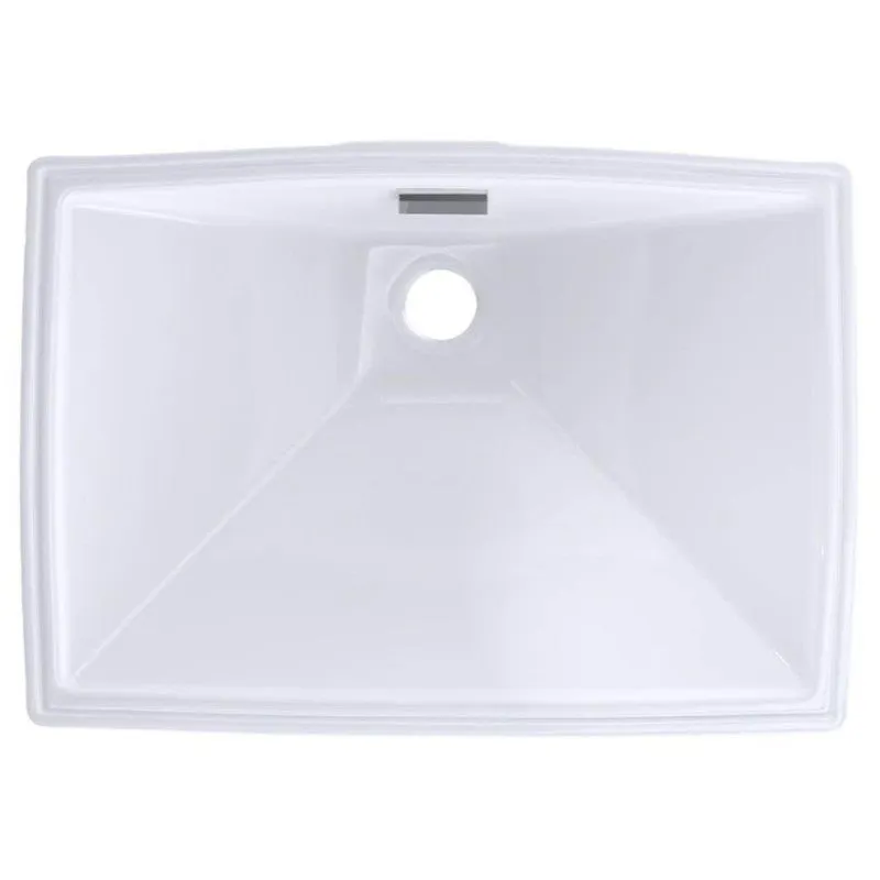 Morgan 23" Single Basin Drop-In Bathroom Sink in White