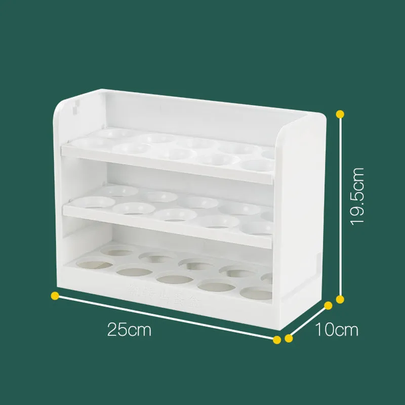 Multi-Layer Practical Egg Fridge Organizer Box