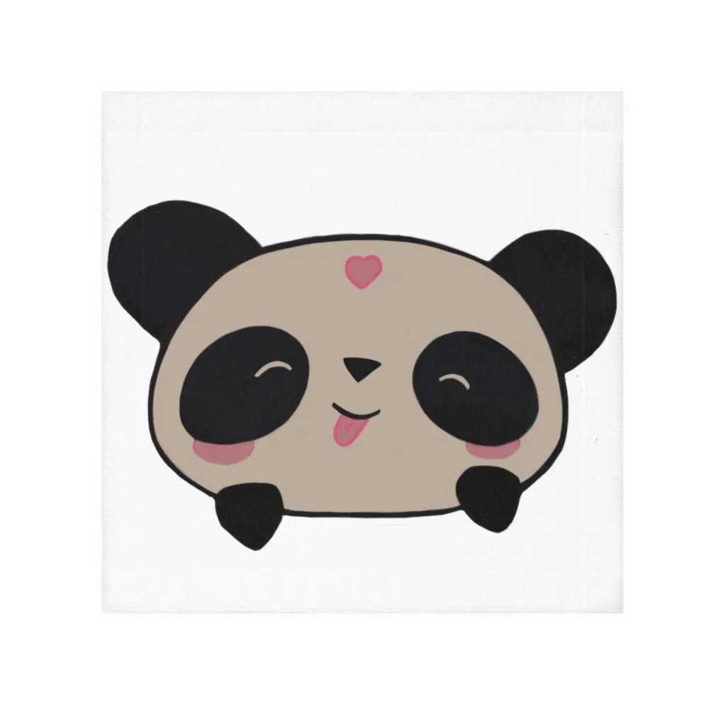 Panda Face Towel