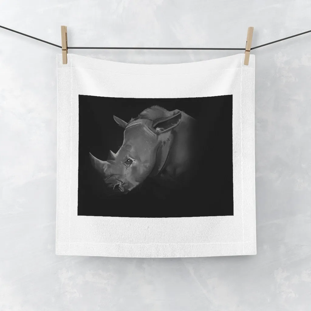 Rhino Face Towel