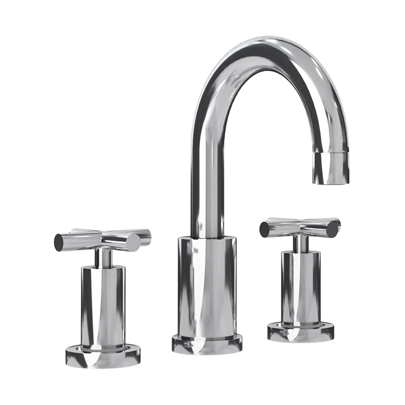 Rubi- Alex 8" c.c. Washbasin Bathroom Sink Faucet-Chrome