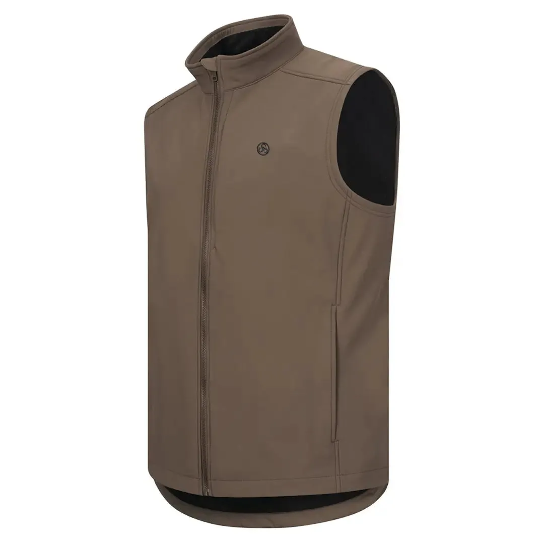 Sauer Softshell Vest 23 - Chocolate by J.P. Sauer & Sohn