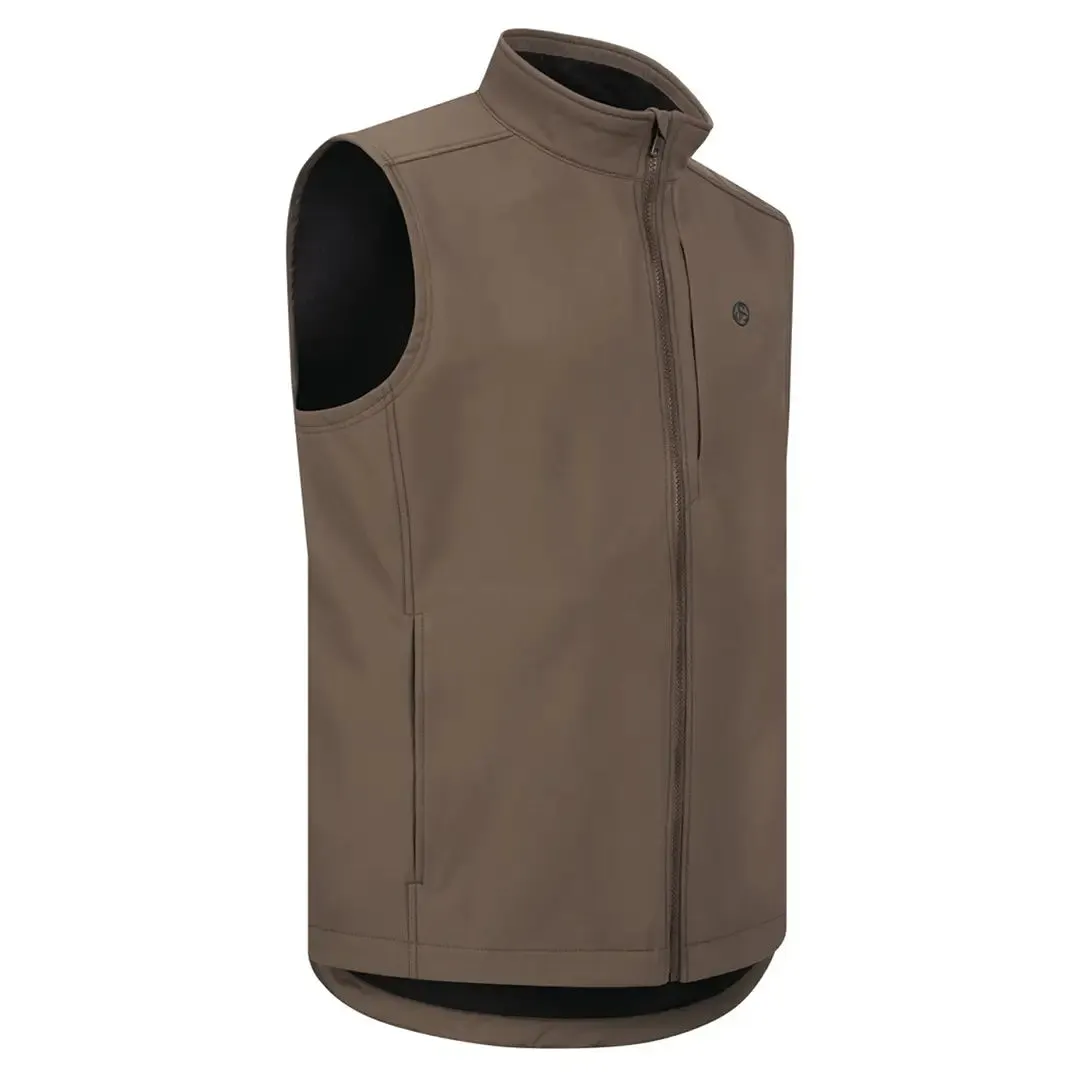 Sauer Softshell Vest 23 - Chocolate by J.P. Sauer & Sohn