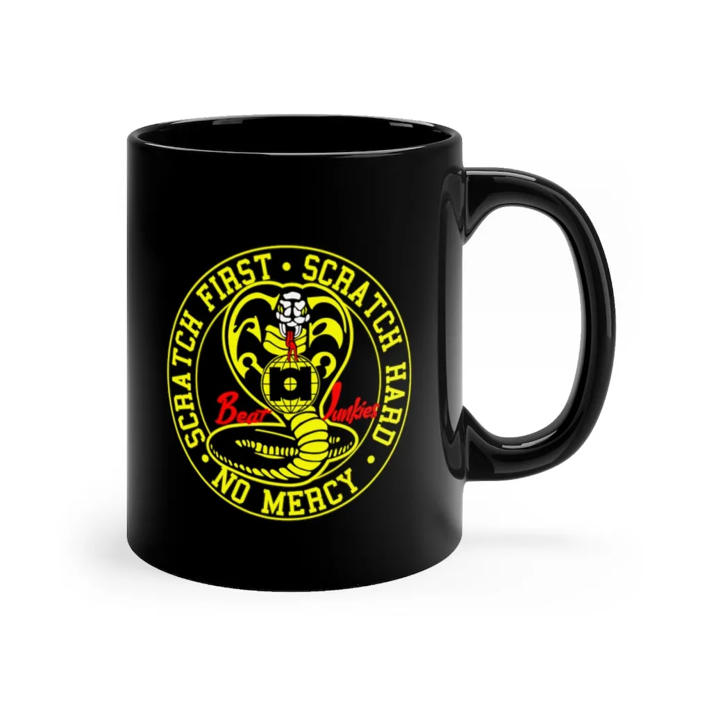 Scratch First Scratch Hard Black mug