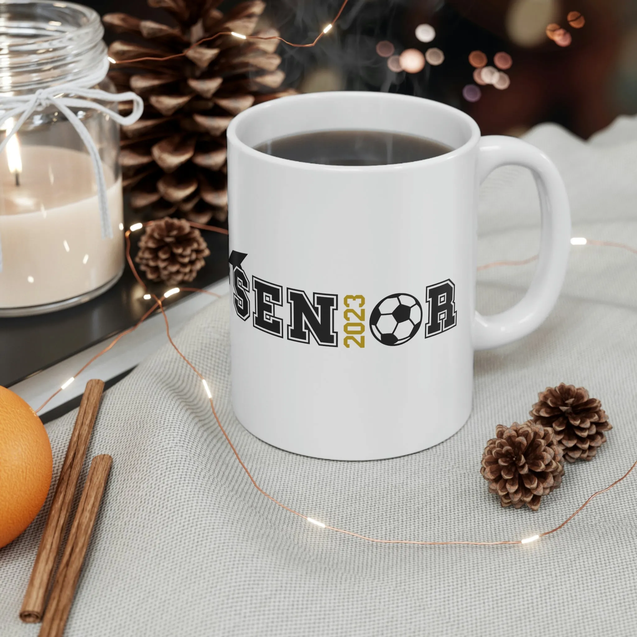 Senior Soccer -Ceramic Mug 11oz