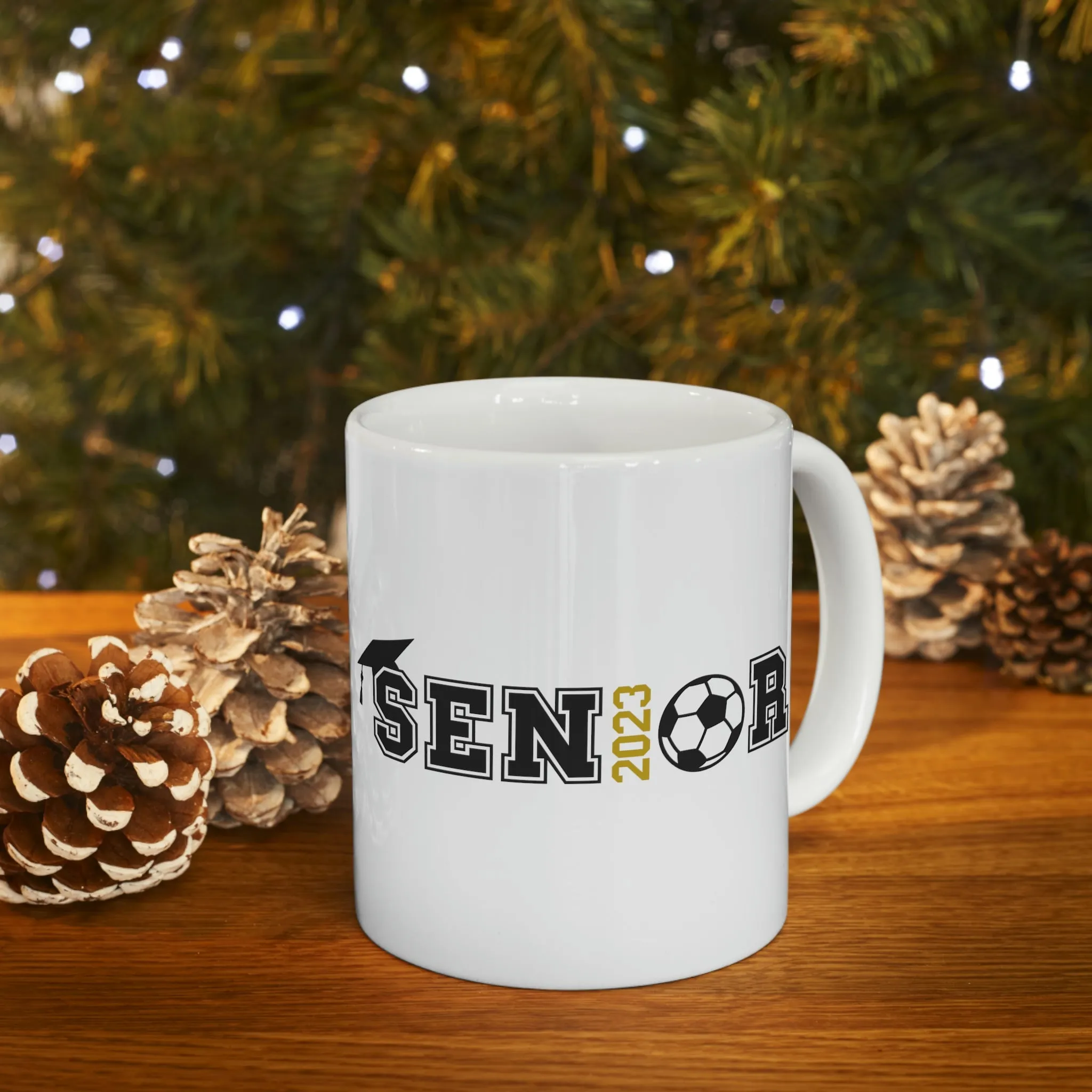 Senior Soccer -Ceramic Mug 11oz