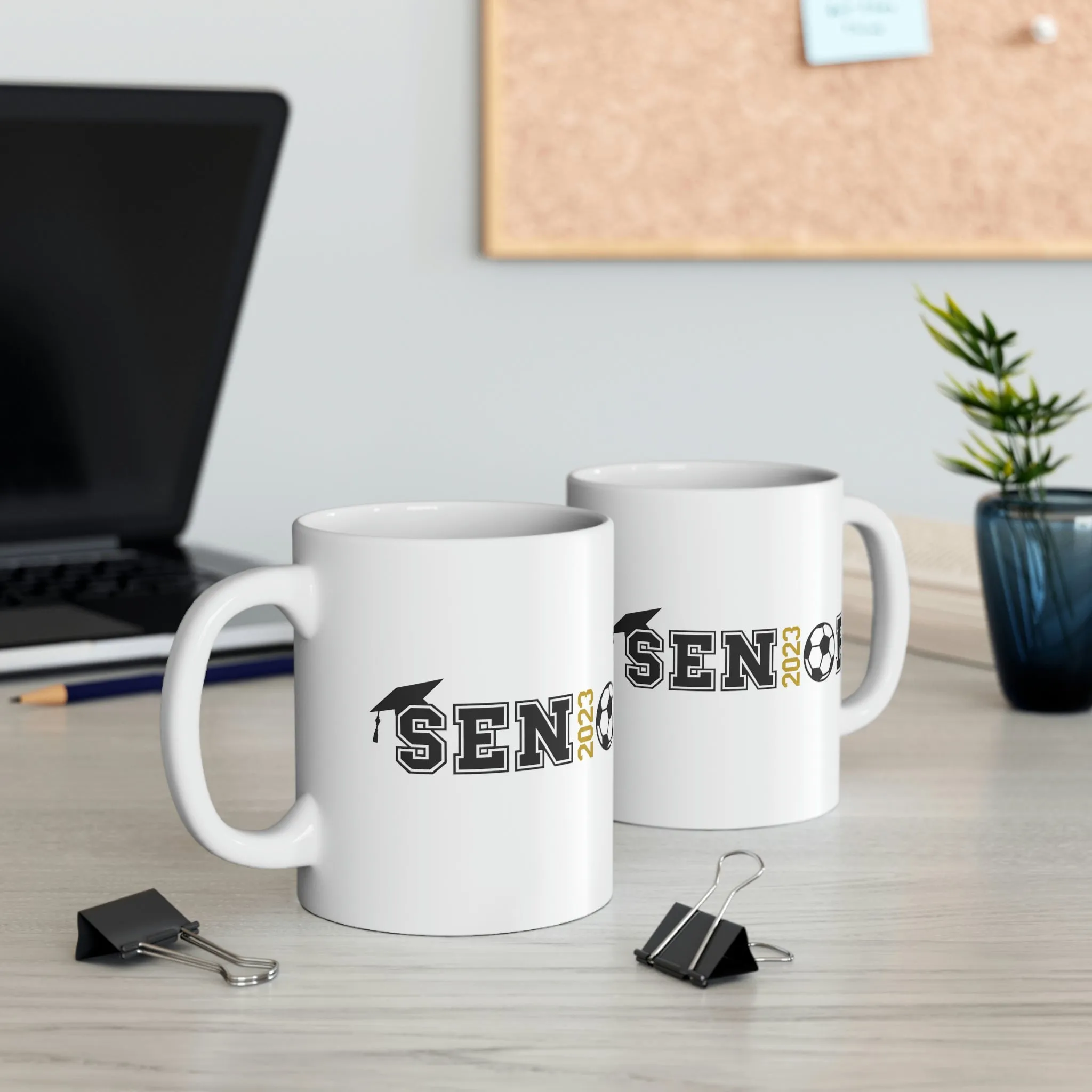 Senior Soccer -Ceramic Mug 11oz