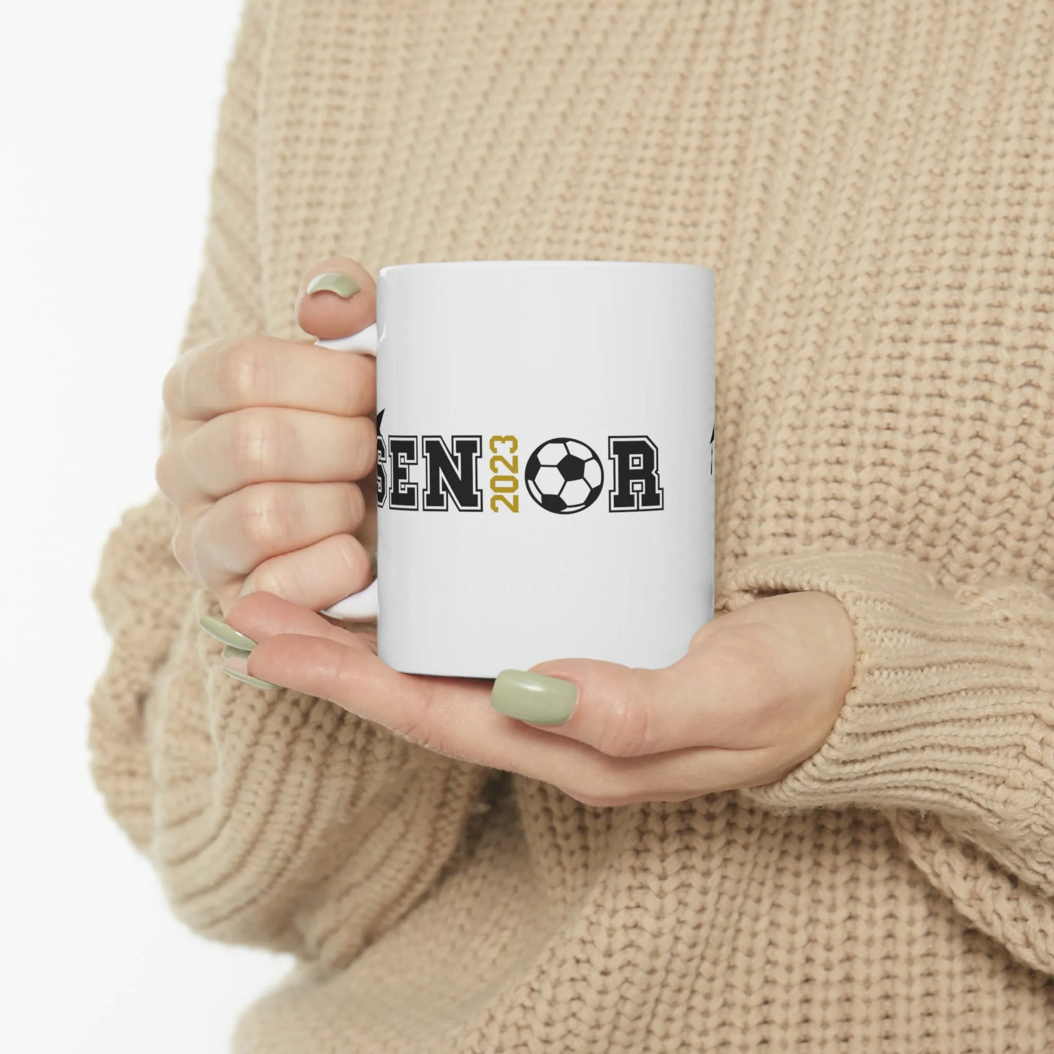 Senior Soccer -Ceramic Mug 11oz