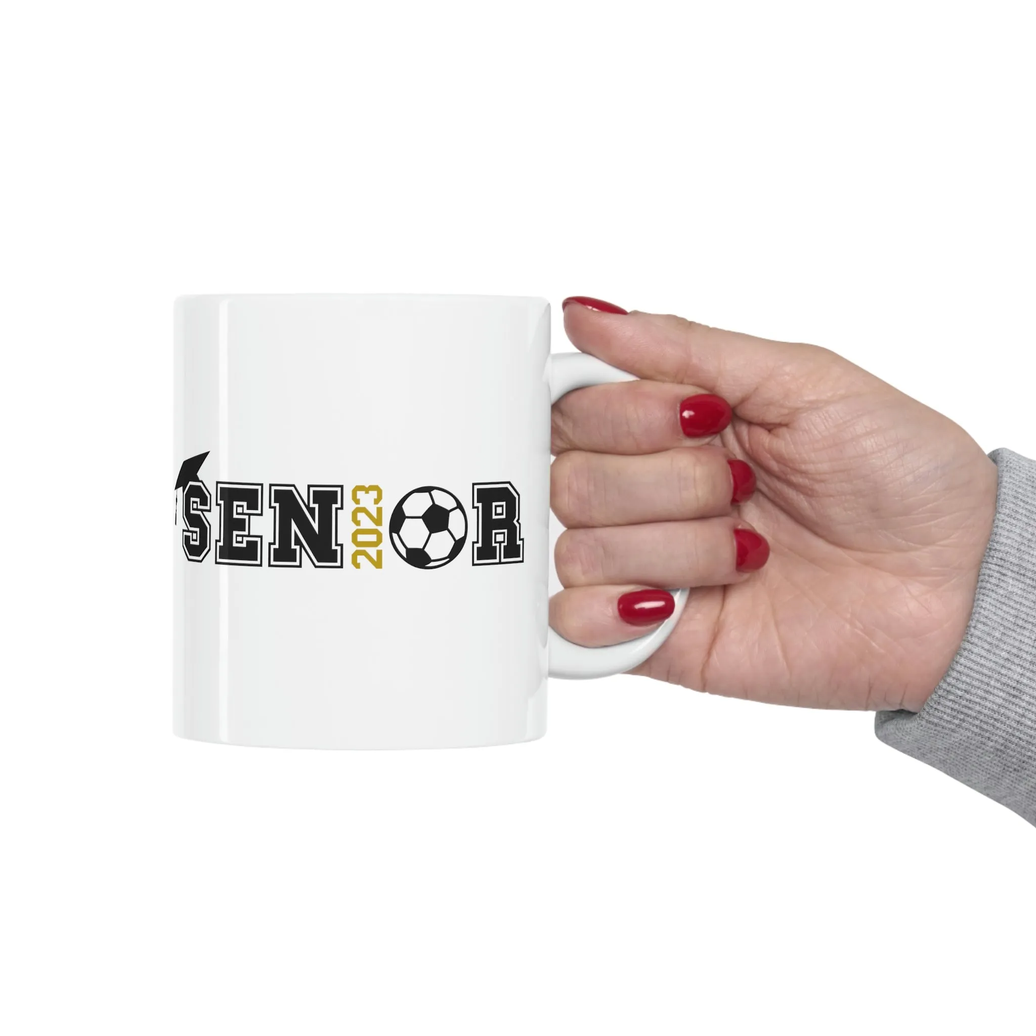 Senior Soccer -Ceramic Mug 11oz