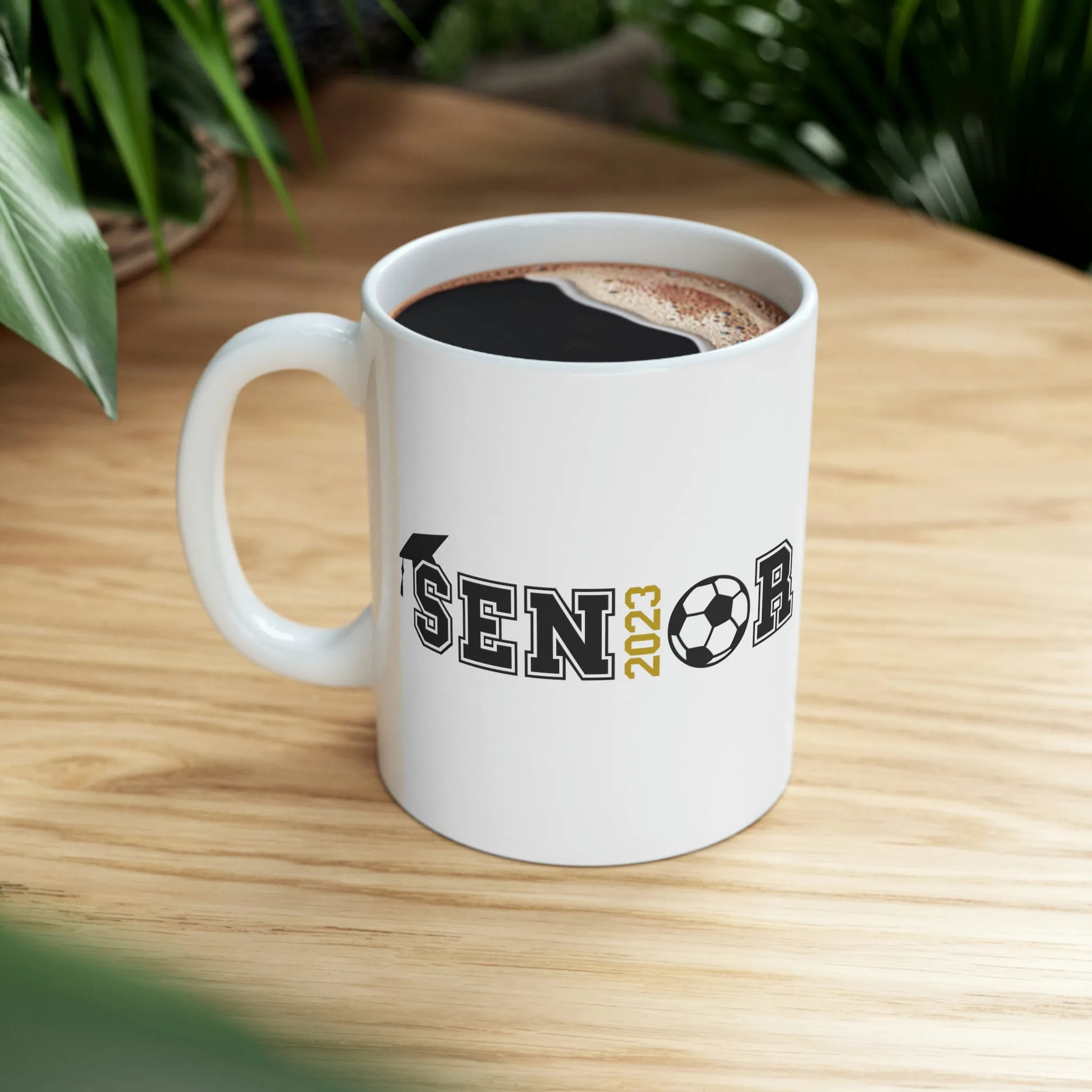 Senior Soccer -Ceramic Mug 11oz