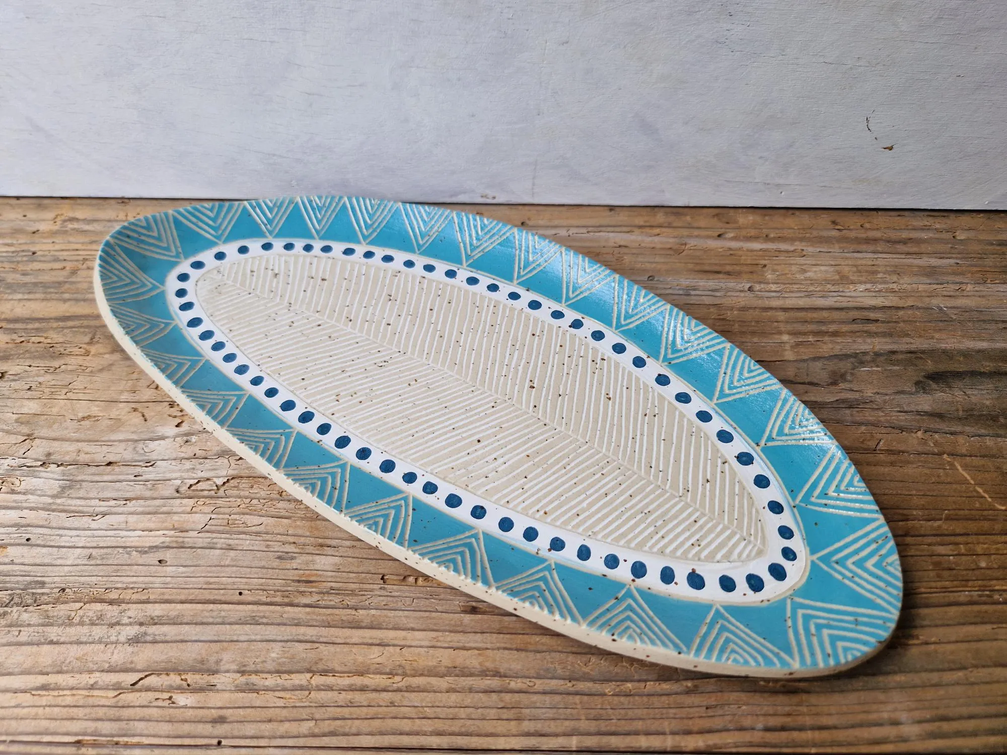 Sgraffito serving platter No. 2