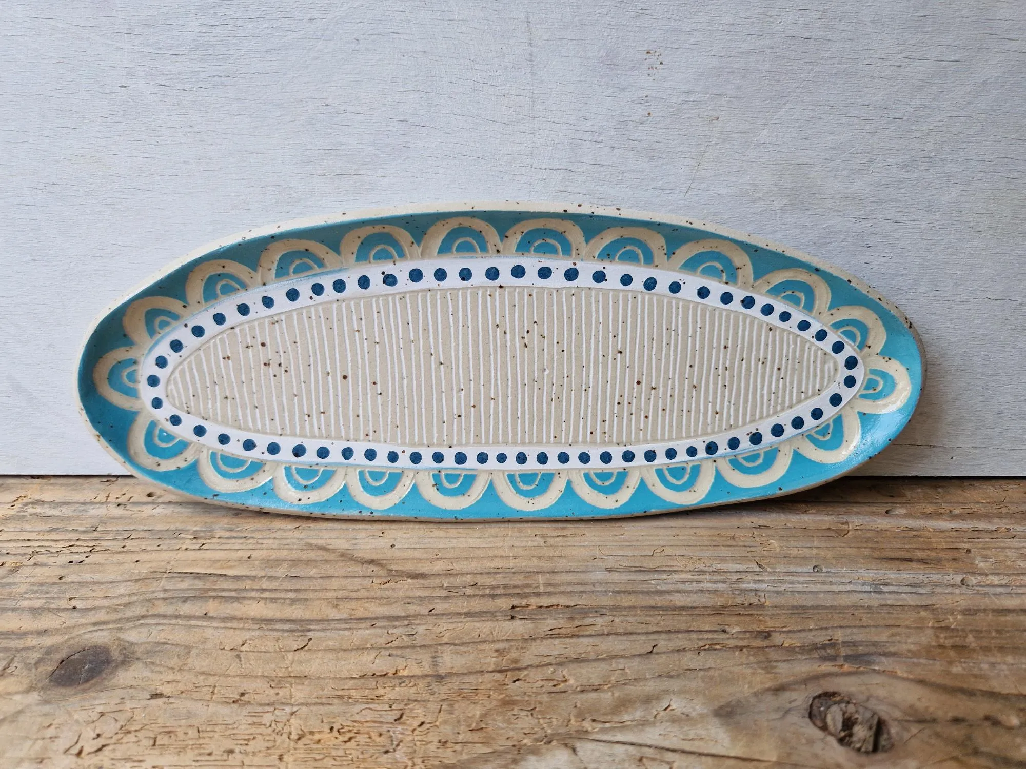 Sgraffito serving platter No. 3