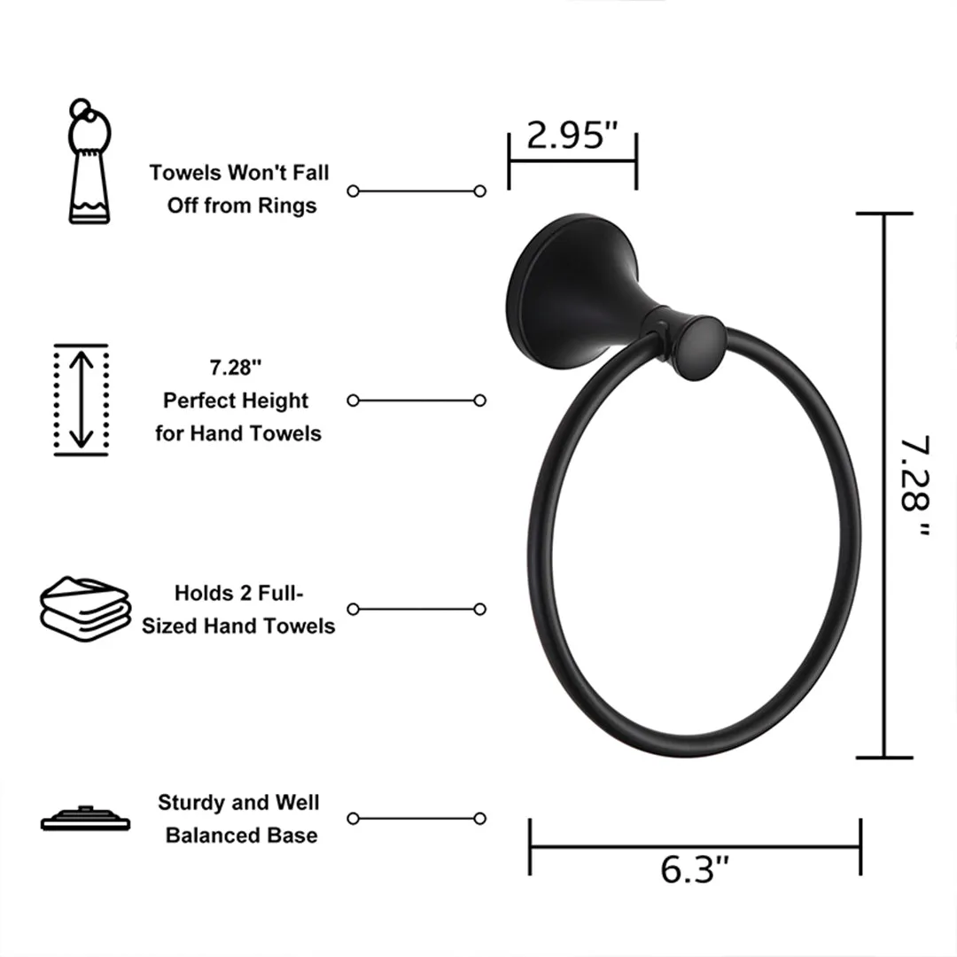 Stainless Steel Towel Ring, Bath Towel Holder