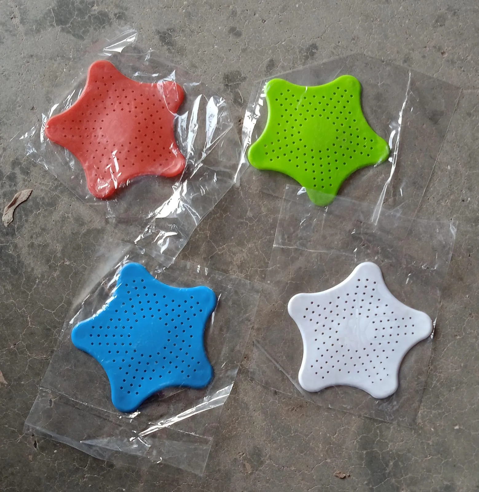 Star Drain Strainer: Catches Hair & Prevents Clogs (Kitchen/Bath)