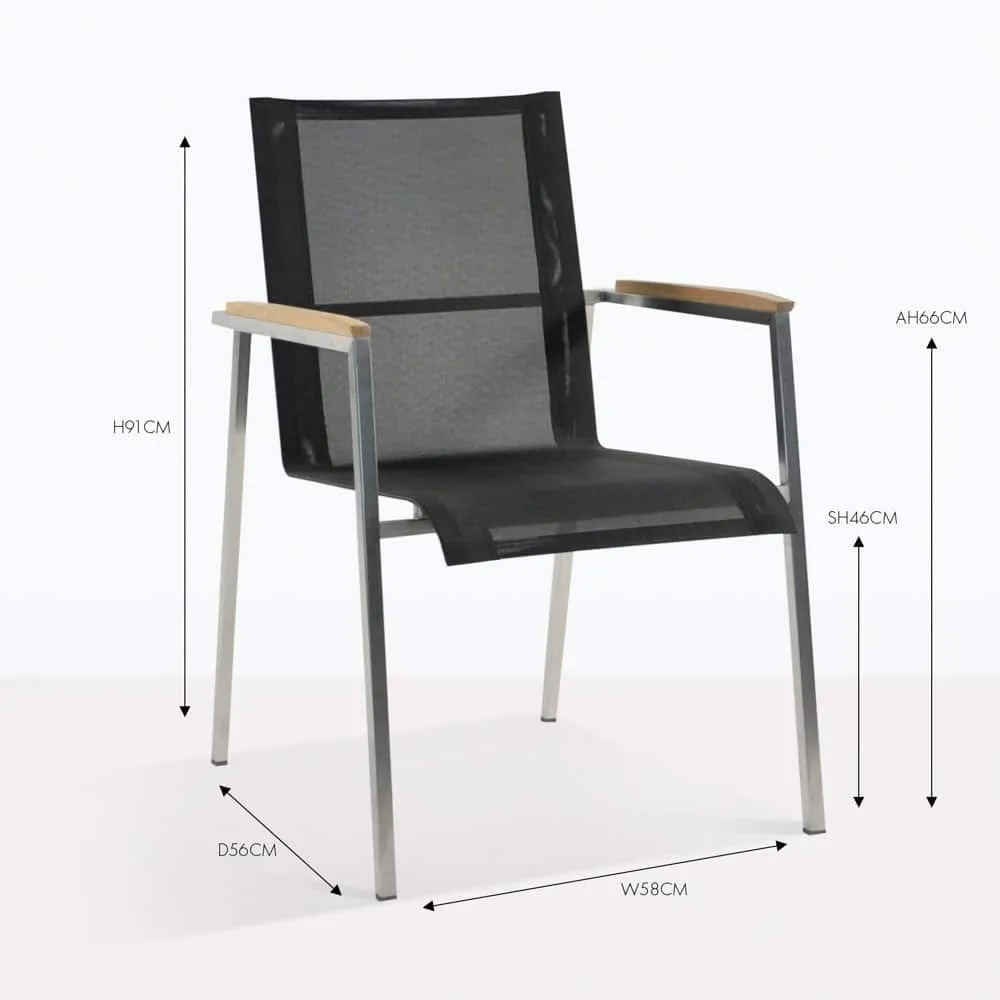 Summer Stackable Dining Armchair