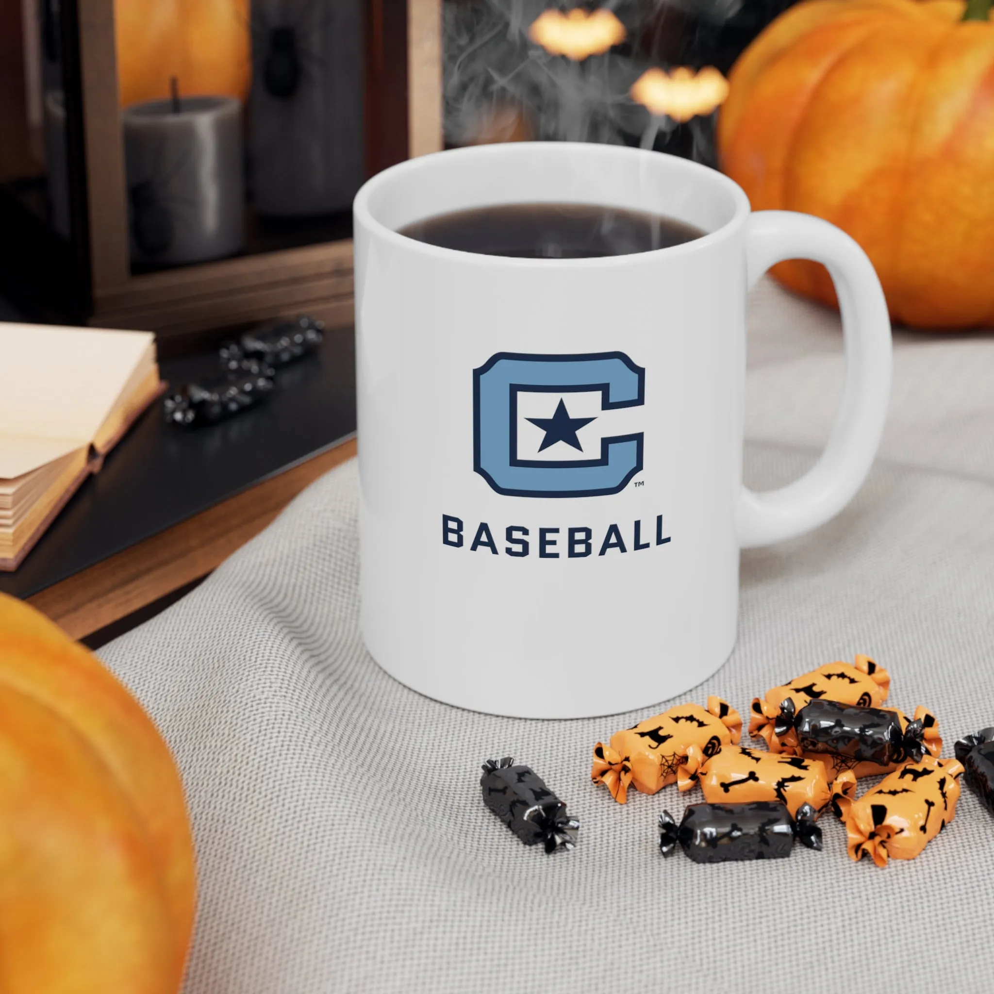 The Citadel Block C Logo, Sports Baseball, Ceramic Coffee Mug 11oz