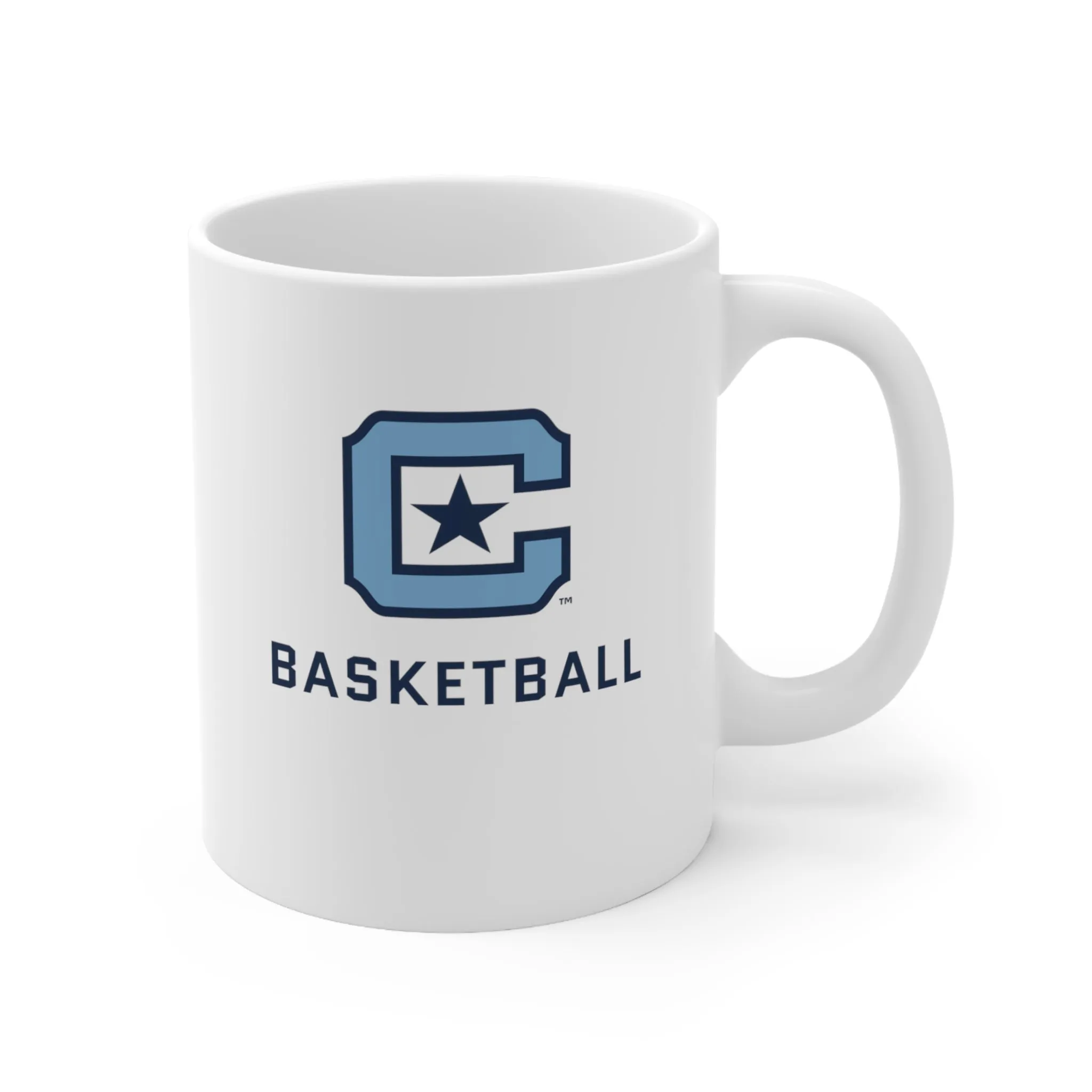 The Citadel Block C Logo, Sports Basketball, Ceramic Mug 11oz