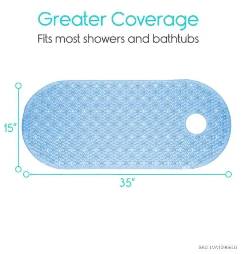 XL Oval Bathtub Mat