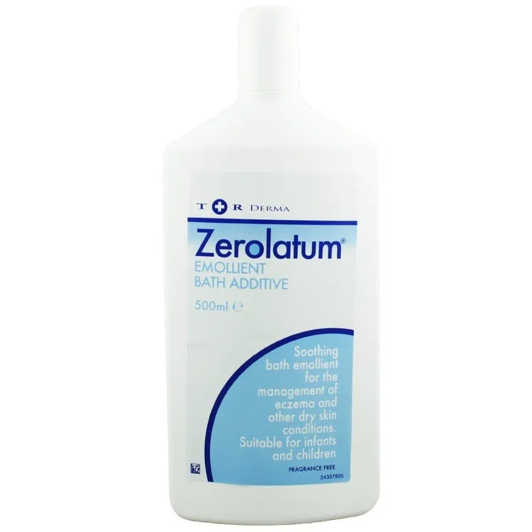 Zerolatum Emollient Bath Additive 500ml x 1